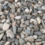 Галька речная серая фр. 40-70 мм