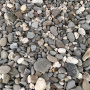 Галька морская коричневая фр. 20-50 мм