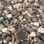 Галька морская коричневая фр. 20-50 мм