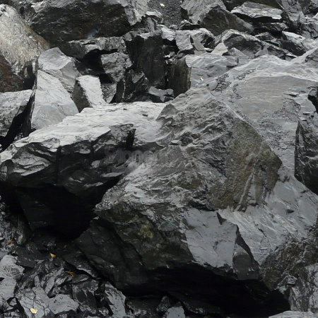 Бутовый камень шунгит фр. 40-70 см
